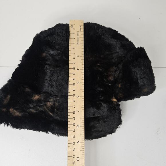 Vtg Unisex America Style Hudson Real Fur Super Warm Russian Ski Hat Earflap main image 7